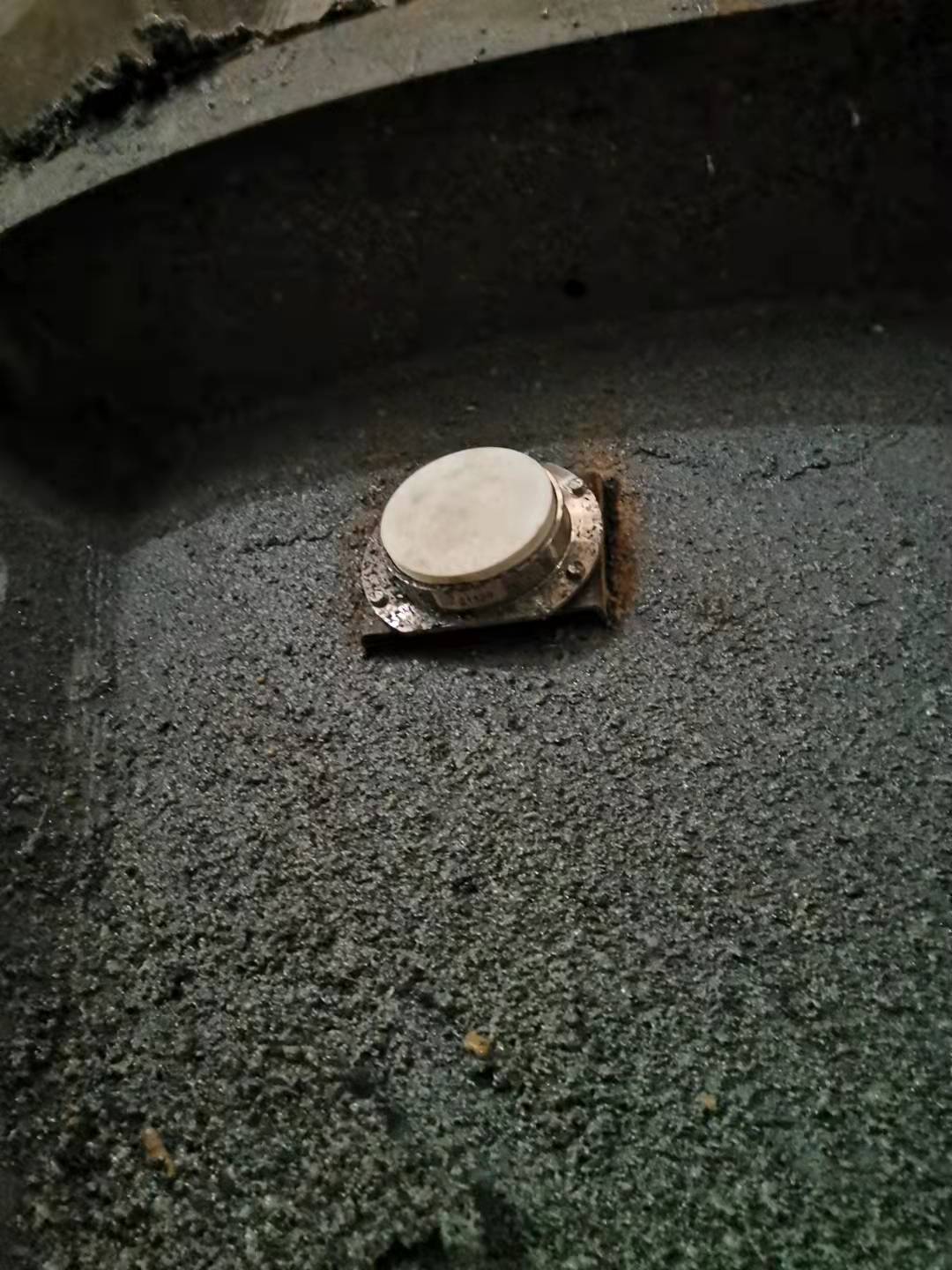 钢包表面的耐高温标识器